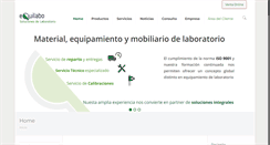Desktop Screenshot of equilabo.es