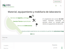 Tablet Screenshot of equilabo.es